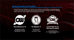 Desktop Screenshot of cinemaworldonline.com